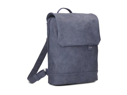 Dámský batoh Zwei MADEMOISELLE MR150 nubuk blue 9 l, barva Modrá ,Objem do 10 litrů