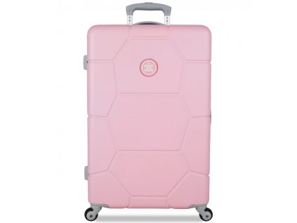 Cestovní kufr SUITSUIT® TR-1231/3-M ABS Caretta Pink Lady + Sluchátka, myš nebo pouzdro