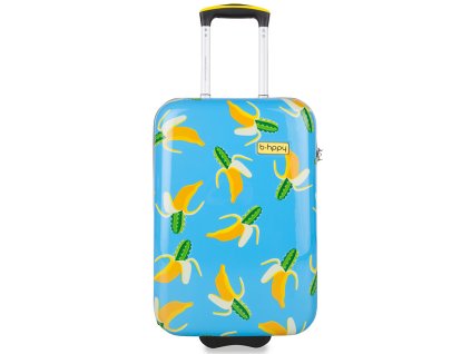 Kabinové zavazadlo B.HPPY BH-1601/3-S - Bananauwch! + Sluchátka, myš nebo pouzdro