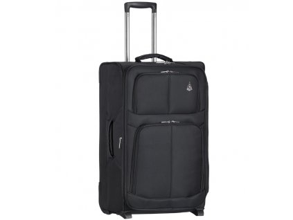 Kabinové zavazadlo AEROLITE T-9613/3-S - černá + LED svítilna