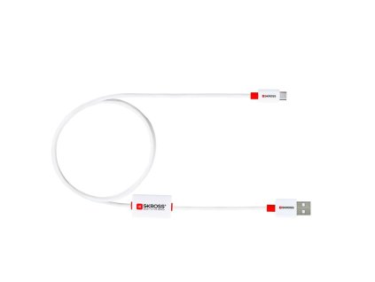 SKROSS alarm USB kabel SKROSS BUZZ Micro USB, akustické upozornění, délka 1m