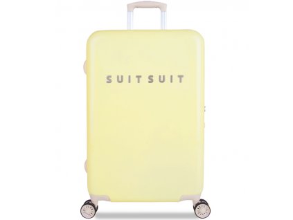 Cestovní kufr SUITSUIT® TR-1220/3-M - Fabulous Fifties Mango Cream + Čelová LED svítilna 3W