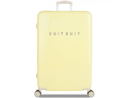 Cestovní kufr SUITSUIT® TR-1220/3-L - Fabulous Fifties Mango Cream + Sluchátka, myš nebo pouzdro