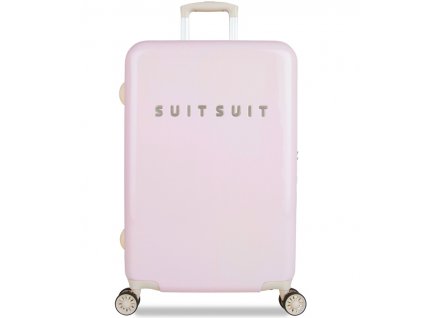Cestovní kufr SUITSUIT® TR-1221/3-M - Fabulous Fifties Pink Dust + Sluchátka, myš nebo pouzdro