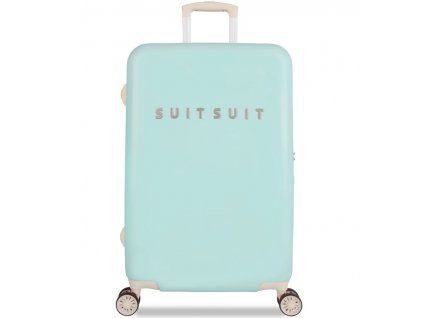 Cestovní kufr SUITSUIT® TR-1222/3-M - Fabulous Fifties Luminous Mint + Sluchátka, myš nebo pouzdro
