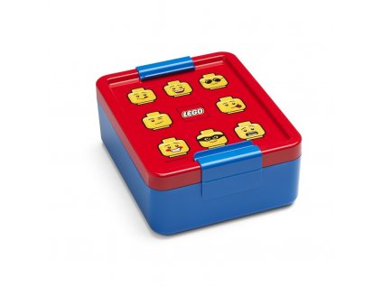 LEGO ICONIC Classic box na svačinu - červená/modrá