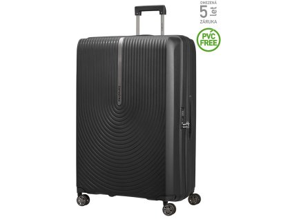 Samsonite Hi-Fi SPINNER 81/30 EXP Black + Čelová LED svítilna 3W