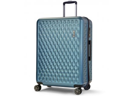 Cestovní kufr ROCK TR-0192/3-L ABS/PC - modrá