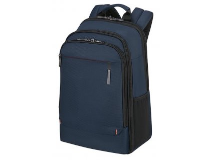 Pánský batoh Samsonite NETWORK 4 Laptop backpack 14.1" Space Blue, barva Modrá ,Objem 11 - 20 litrů