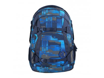 Pánský batoh Coocazoo MATE Deep Matrix 30l, barva Modrá ,Objem 21 - 30 litrů