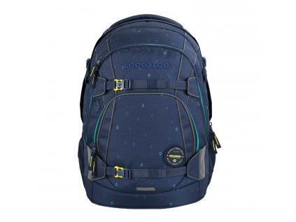 Pánský batoh Coocazoo MATE Happy Raindrops 30l, barva Modrá ,Objem 21 - 30 litrů