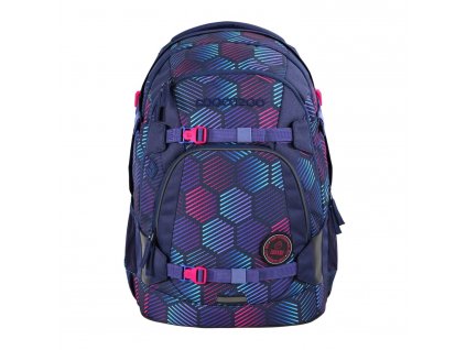 Coocazoo MATE Indigo Illusion 30l  + Sportovní pytel zdarma