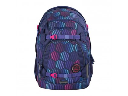 Dámský batoh Coocazoo MATE Indigo Illusion 30l, barva fialová ,Objem 21 - 30 litrů