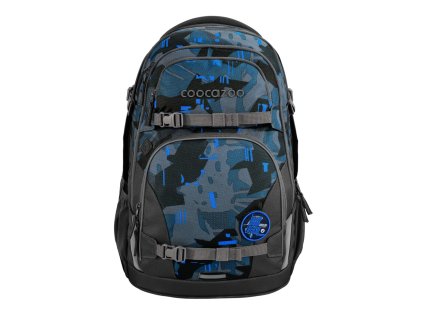 Pánský batoh Coocazoo PORTER Blue Craft 30+5L, barva Modrá ,Objem 21 - 30 litrů