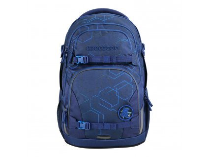 Pánský batoh Coocazoo PORTER Blue Motion 30+5L, barva Modrá ,Objem 21 - 30 litrů