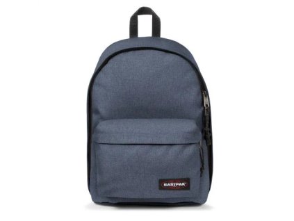 Pánský batoh EASTPAK OUT OF OFFICE Crafty Jeans, barva Modrá ,Objem 21 - 30 litrů