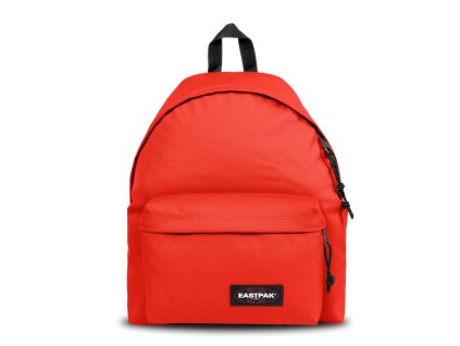 Pánský batoh EASTPAK PADDED PAK'R Fiery Orange, barva oranžová ,Objem 21 - 30 litrů