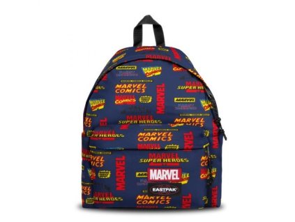 Pánský batoh EASTPAK PADDED PAK'R Marvel Navy, barva Modrá ,Objem 21 - 30 litrů
