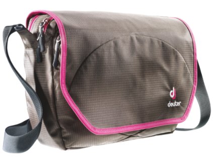 Deuter Carry out coffee-magenta - Taška přes rameno + Sluchátka, myš nebo pouzdro