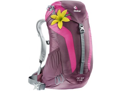 Deuter_AC_Lite_14_SL_aubergine-magenta_-_batoh