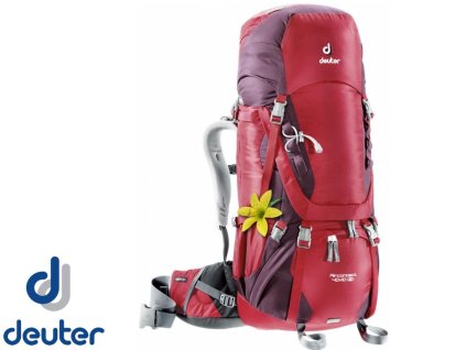 Deuter_Aircontact_40+10_SL_cranberry-aubergine_-_batoh