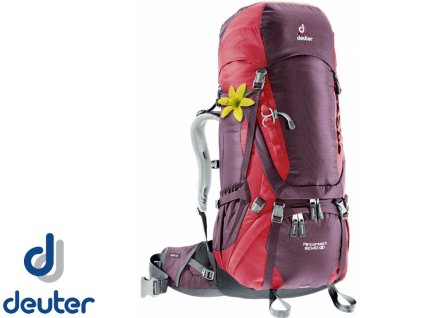 Deuter_Aircontact_60+10_SL_aubergine-cranberry_-_batoh