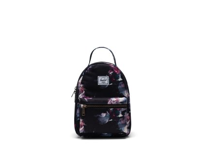 Herschel Nova Mini - Gothic Floral 9 l + LED svítilna s karabinou