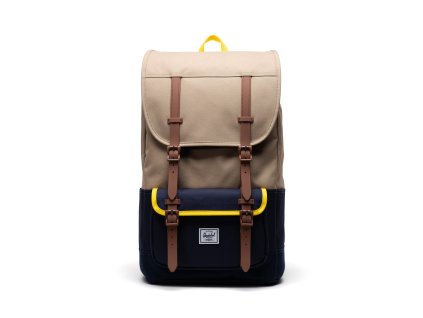 311674 herschel little america pro kelp peacoat cyber yellow saddle