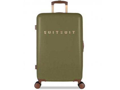 Cestovní kufr SUITSUIT® TR-7151/3-M Fab Seventies Martini Olive