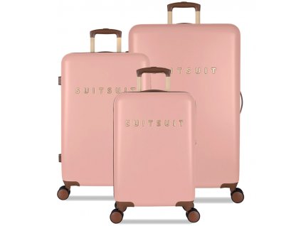 Sada cestovních kufrů SUITSUIT® TR-7171/3 Fab Seventies Coral Cloud