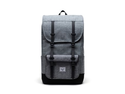 Herschel Little America Pro - Raven Crosshatch/Black