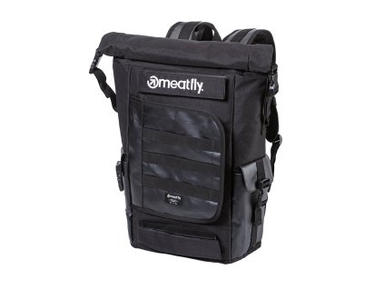 Meatfly Batoh Periscope - Black - 30 L + LED svítilna s karabinou