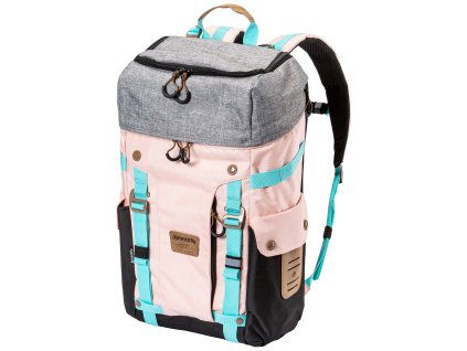 Meatfly Batoh Scintilla - Powder Pink/Grey Heather/Black - 26 L