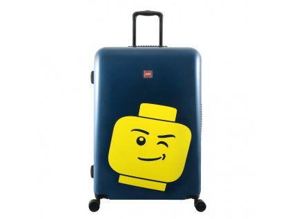LEGO Luggage ColourBox Minifigure Head 28" - Námořnická modř"