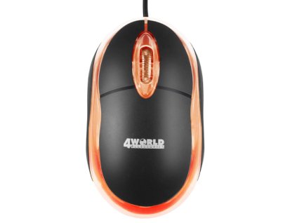 Mini myš optická USB 800dpi Black