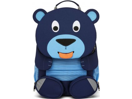 Affenzahn Dětský batoh do školky Large Friend Bear- blue 8l