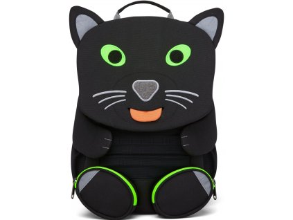 Affenzahn Dětský batoh do školky Large Black Panther- black 8l