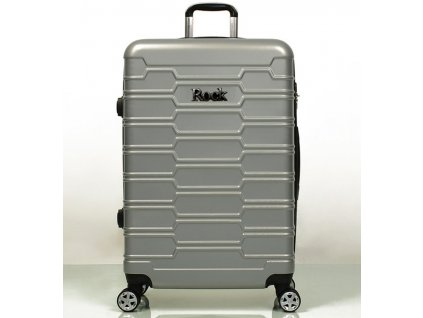 Cestovní kufr ROCK TR-0231/3-L ABS - šedá
