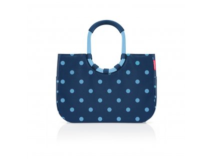 Reisenthel Loopshopper L Frame Mixed Dots Blue