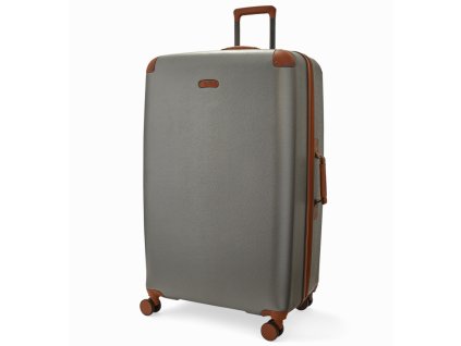 Cestovní kufr ROCK TR-0219/4-XL ABS/PC - šedá