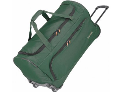 Travelite Basics Fresh Wheeled Duffle Dark green