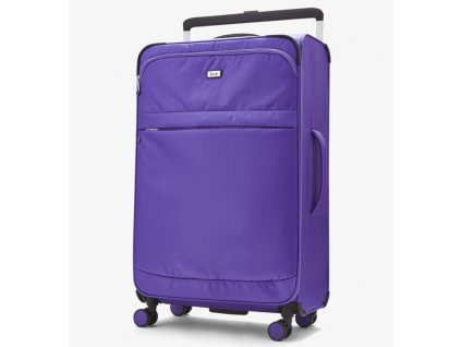 Cestovní kufr ROCK TR-0242/3-L - fialová