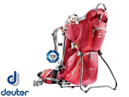 Deuter_Kid_Comfort_II_(36514)_cranberry-fire_-_Dětská_nositka