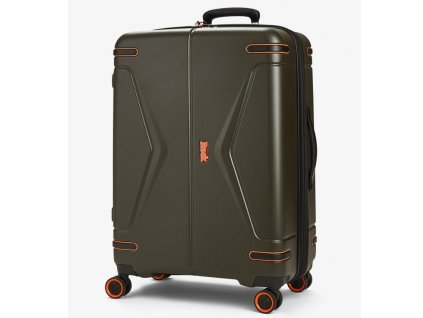 Cestovní kufr ROCK TR-0251/3-M ABS - khaki