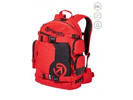 Meatfly Batoh Wanderer - Ferrari Red - 28 L