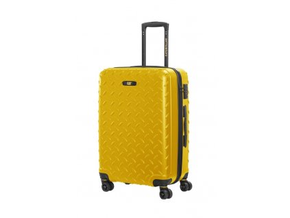 CAT cestovní kufr Industrial Plate, 59 L - žlutý
