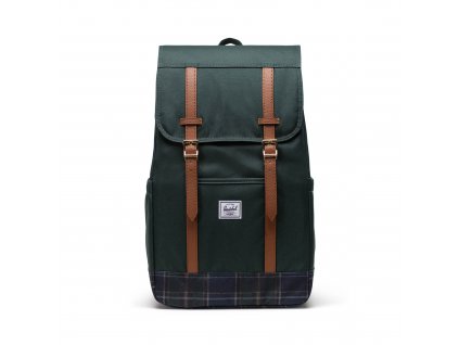 Herschel  Retreat™ New - Darkest Spruce Winter Plaid 23l