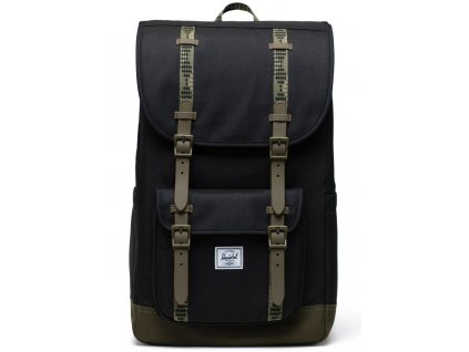 Herschel Herschel Little America™ Backpack Black/Ivy Green