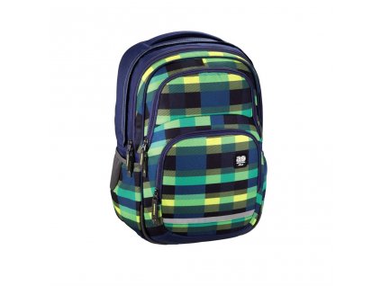 Školní batoh All Out Blaby, Summer Check Green