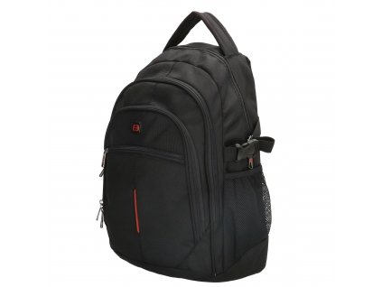Enrico Benetti Cornell 15" Notebook Backpack Black 26l